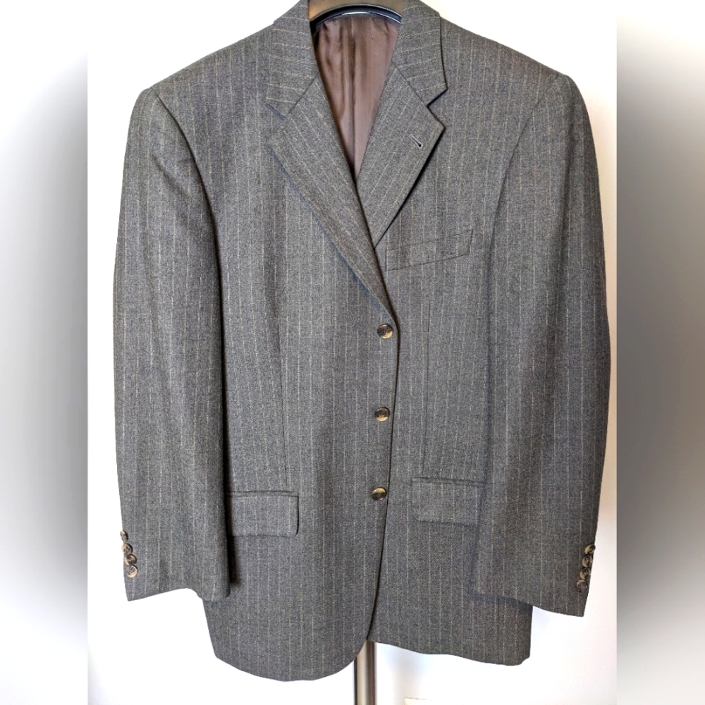 Nordstrom Joseph Abboud, 100% Wool Men's Sport Coat, Gray, 39R